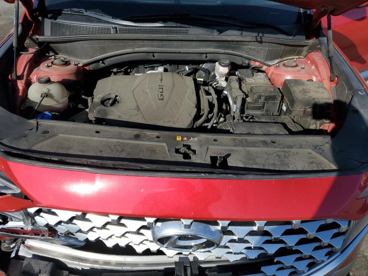 2021 Hyundai Santa Fe Sel VIN: 5NMS24AJ8MH332761 Lot: 56950795
