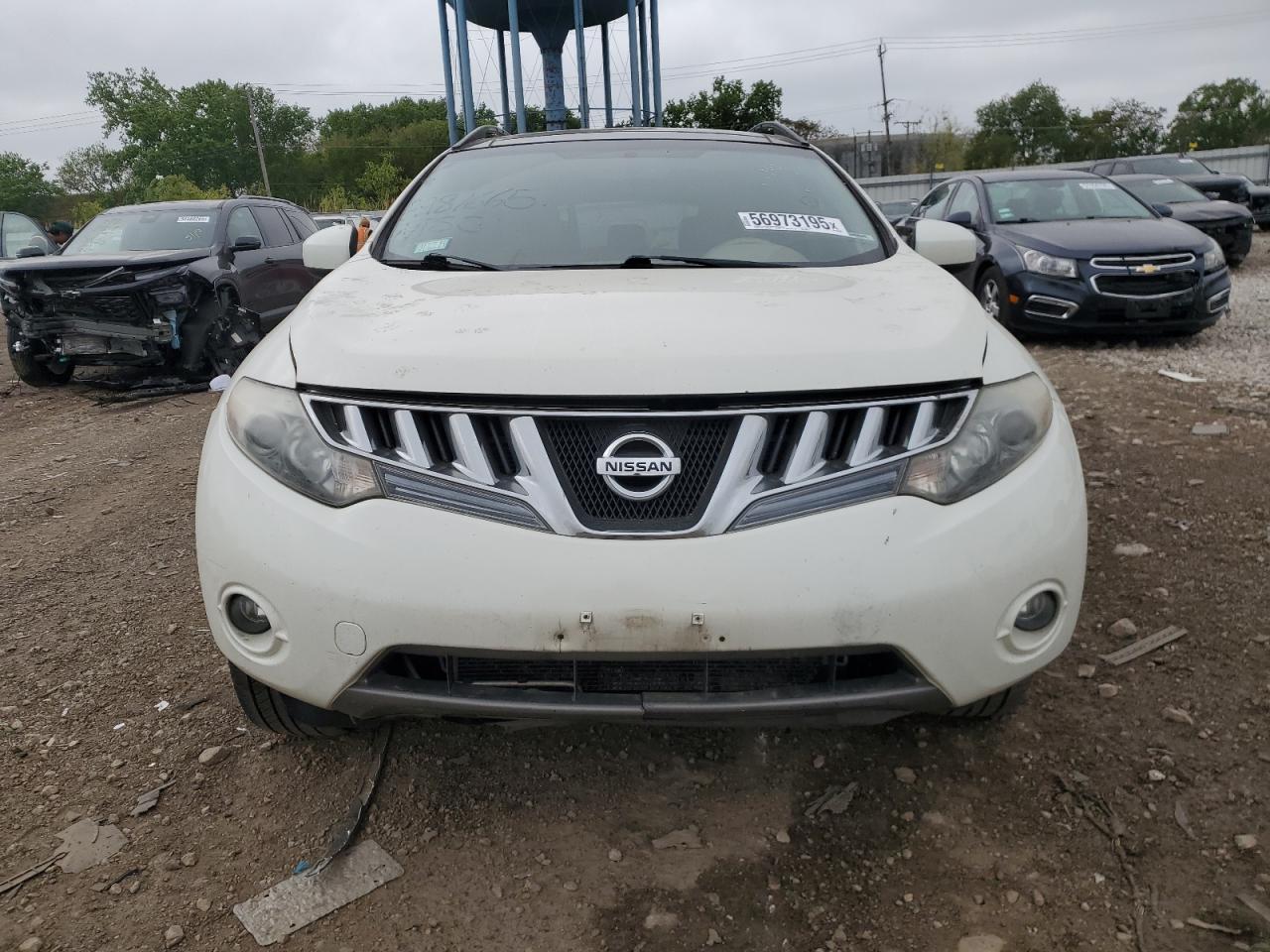 2010 Nissan Murano S VIN: JN8AZ1MW0AW123296 Lot: 56973195