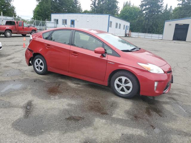  TOYOTA PRIUS 2012 Red