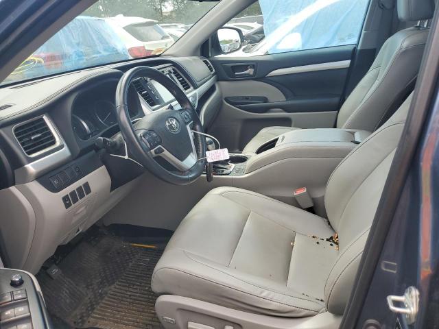  TOYOTA HIGHLANDER 2019 Синий