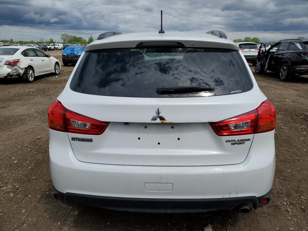 2013 Mitsubishi Outlander Sport Se VIN: 4A4AR4AU5DE019003 Lot: 58033765