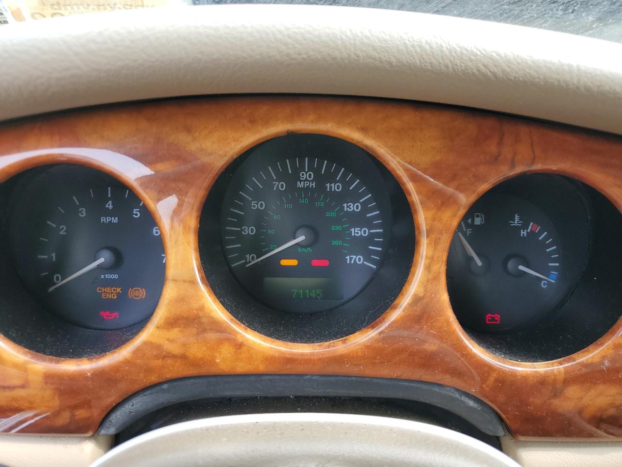 1999 Jaguar Xj8 VIN: SAJHX1044XC865054 Lot: 57825325