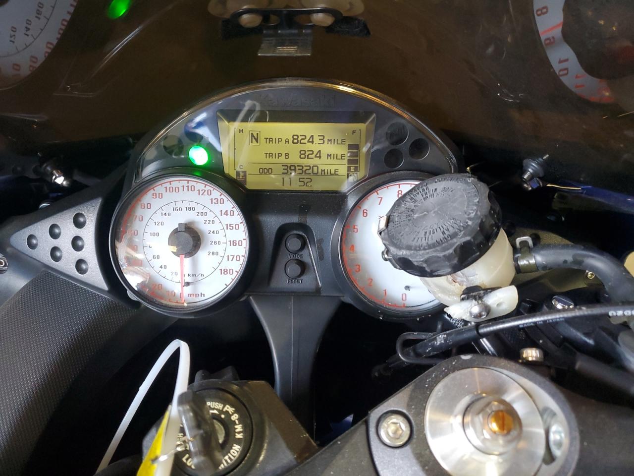 2006 Kawasaki Zx1400 A VIN: JKBZXNA1X6A007117 Lot: 56530105
