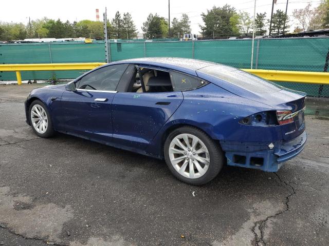  TESLA MODEL S 2016 Blue