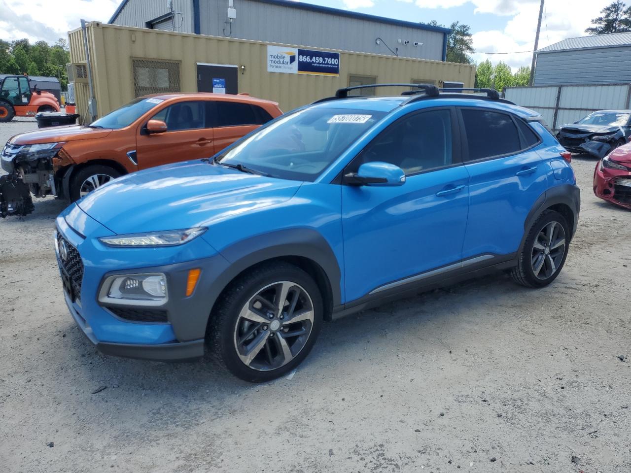 2021 Hyundai Kona Ultimate zu verkaufen in Ellenwood, GA - Side