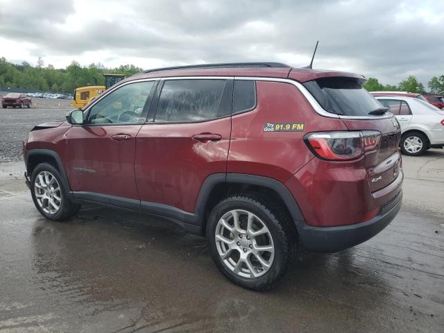  JEEP COMPASS 2022 Red