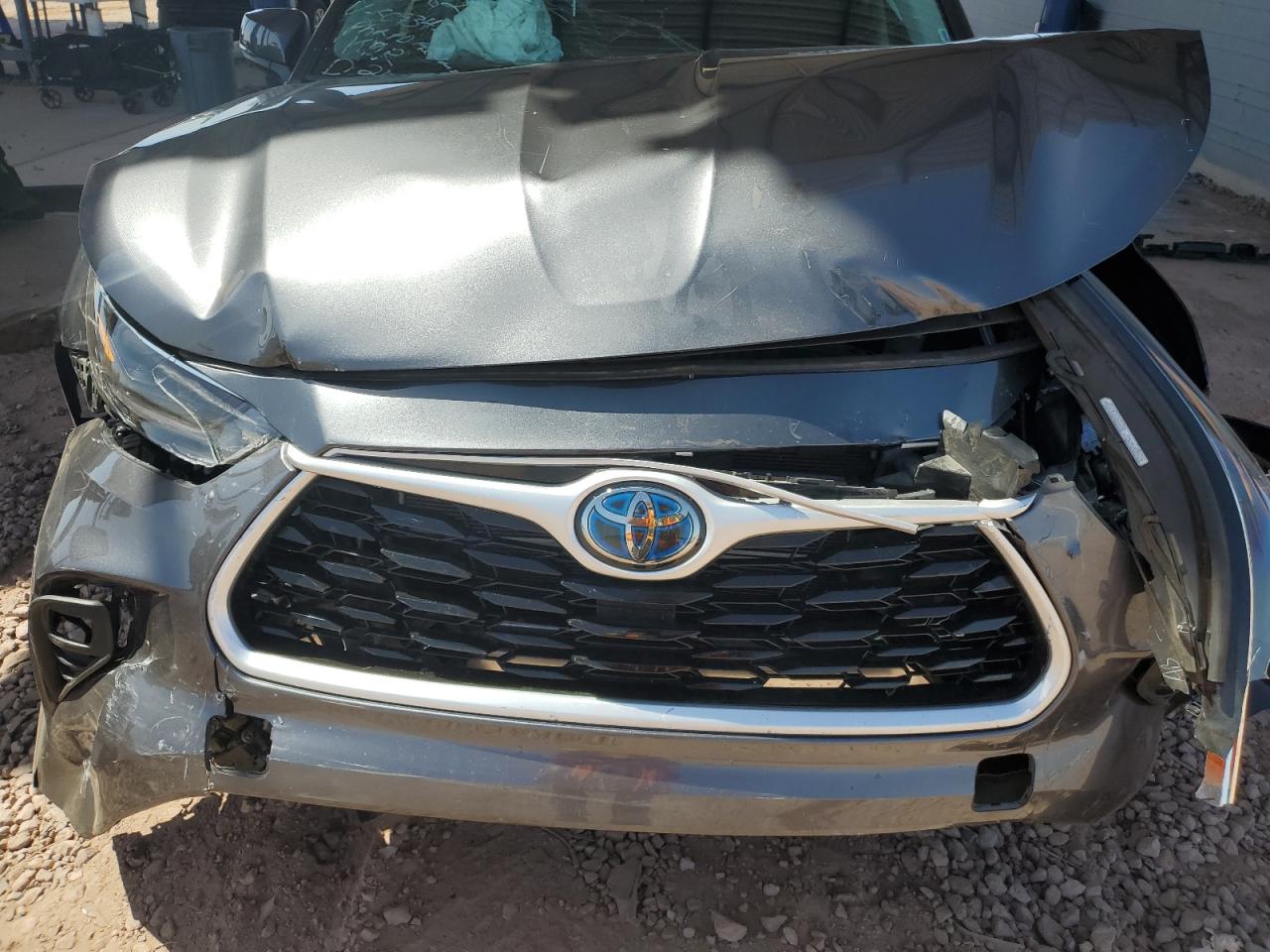 2021 Toyota Highlander Hybrid Xle VIN: 5TDGARAH8MS509342 Lot: 57177135