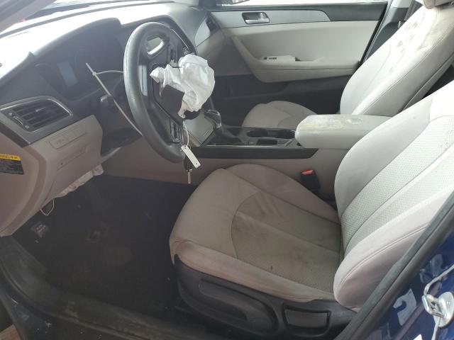  HYUNDAI SONATA 2017 Синий
