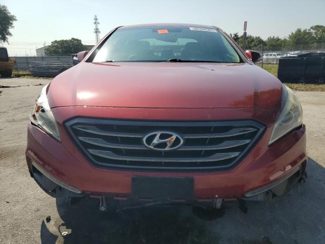  HYUNDAI SONATA 2015 Красный