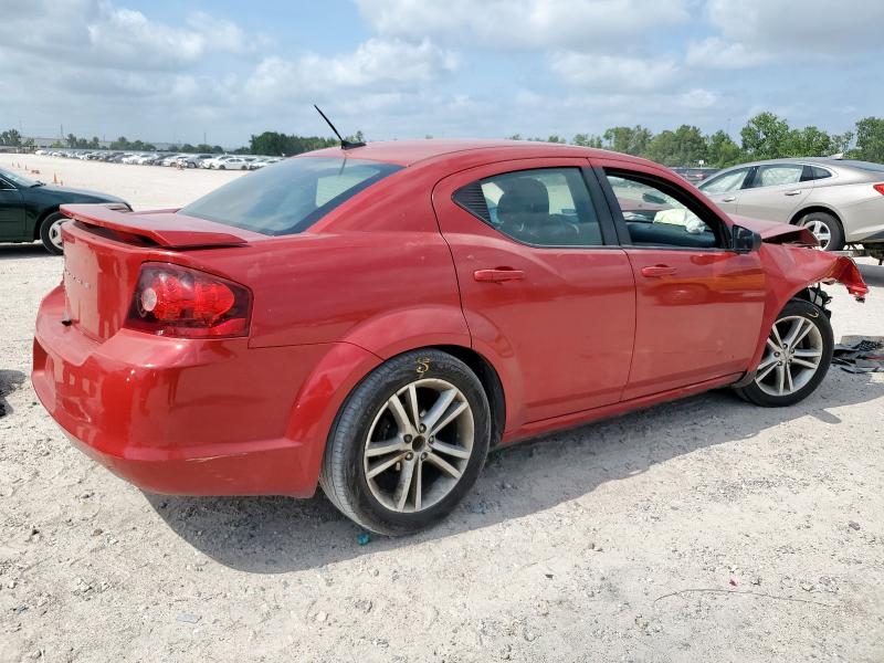  DODGE AVENGER 2014 Красный