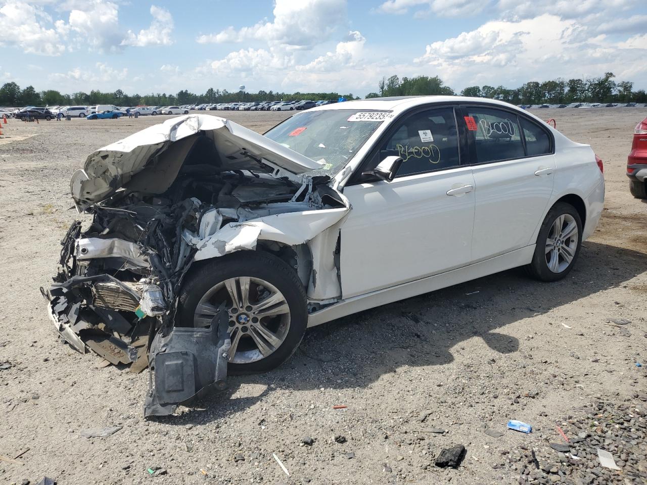 2016 Bmw 328 I Sulev for Sale in Fredericksburg, VA - Front End