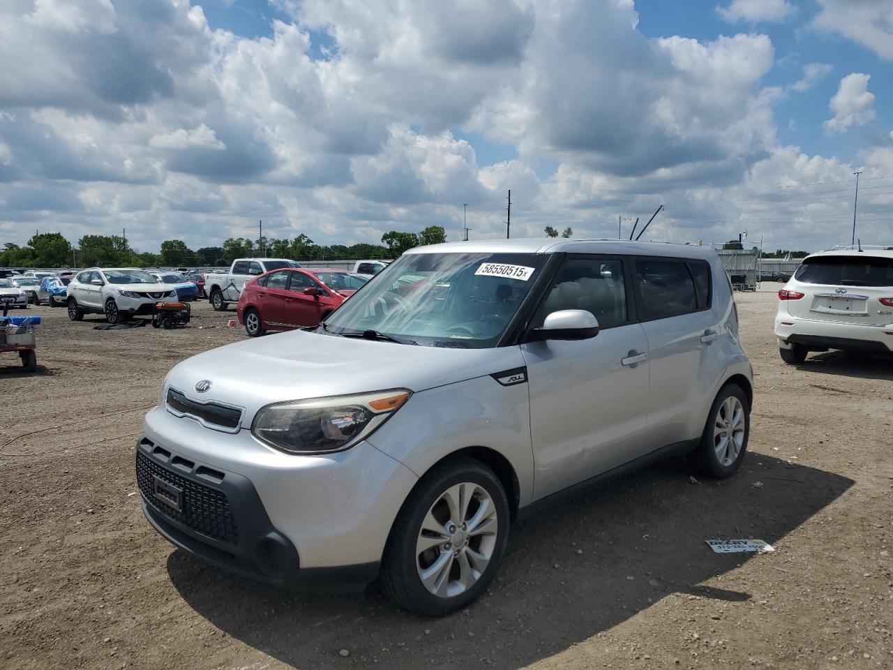 2015 Kia Soul + на продаже в Des Moines, IA - Minor Dent/Scratches
