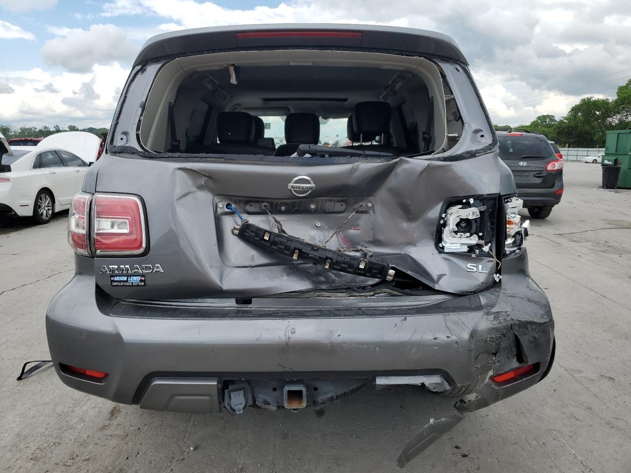 2019 Nissan Armada Sv VIN: JN8AY2ND5KX009117 Lot: 56822525