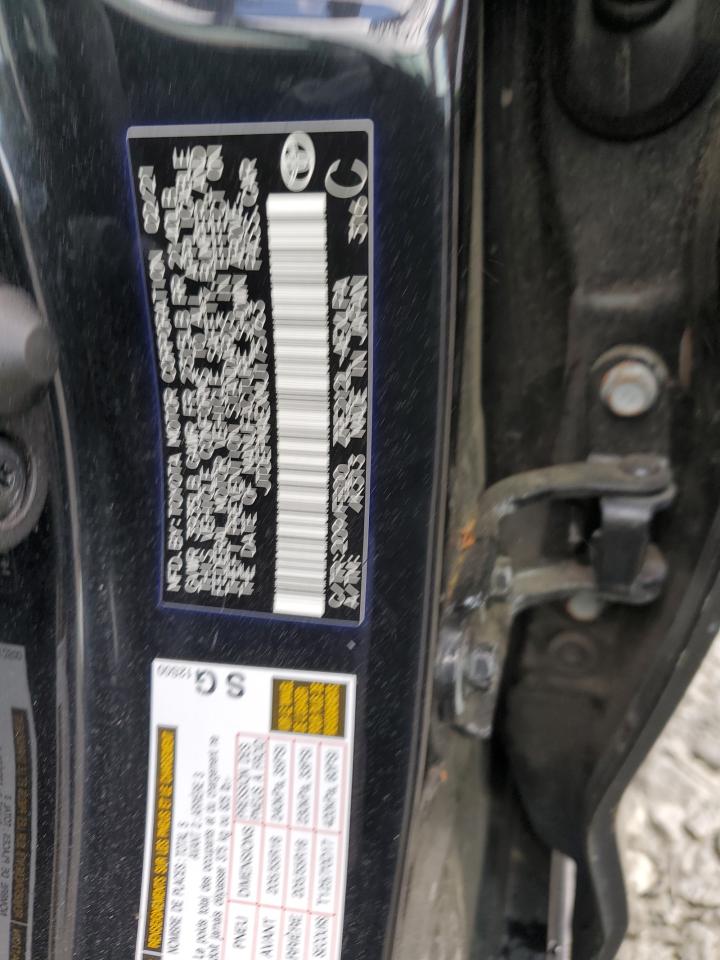 2021 Toyota Corolla Le VIN: JTDEPMAEXMJ175763 Lot: 55890795