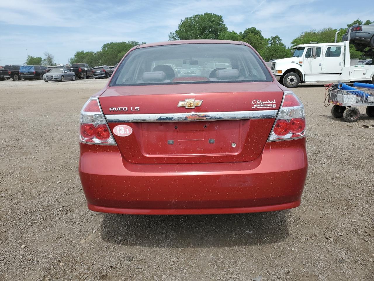 2007 Chevrolet Aveo Base VIN: KL1TD56687B176844 Lot: 57107385