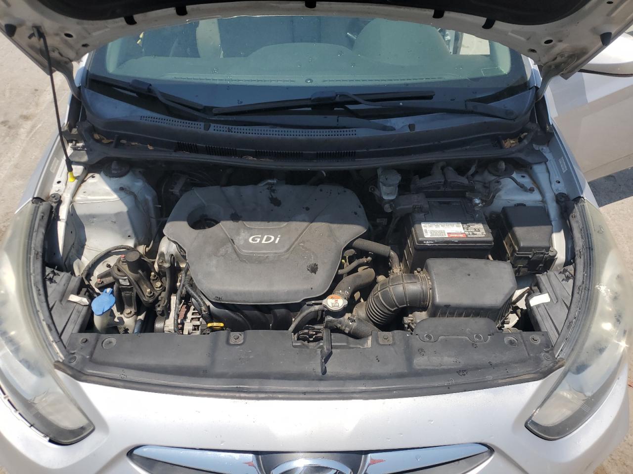 2013 Hyundai Accent Gls VIN: KMHCU4AE1DU410707 Lot: 56506175