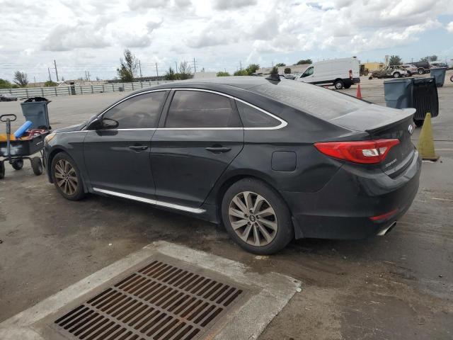  HYUNDAI SONATA 2016 Czarny