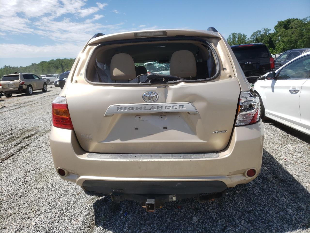 2010 Toyota Highlander VIN: 5TDBK3EHXAS035677 Lot: 57798225