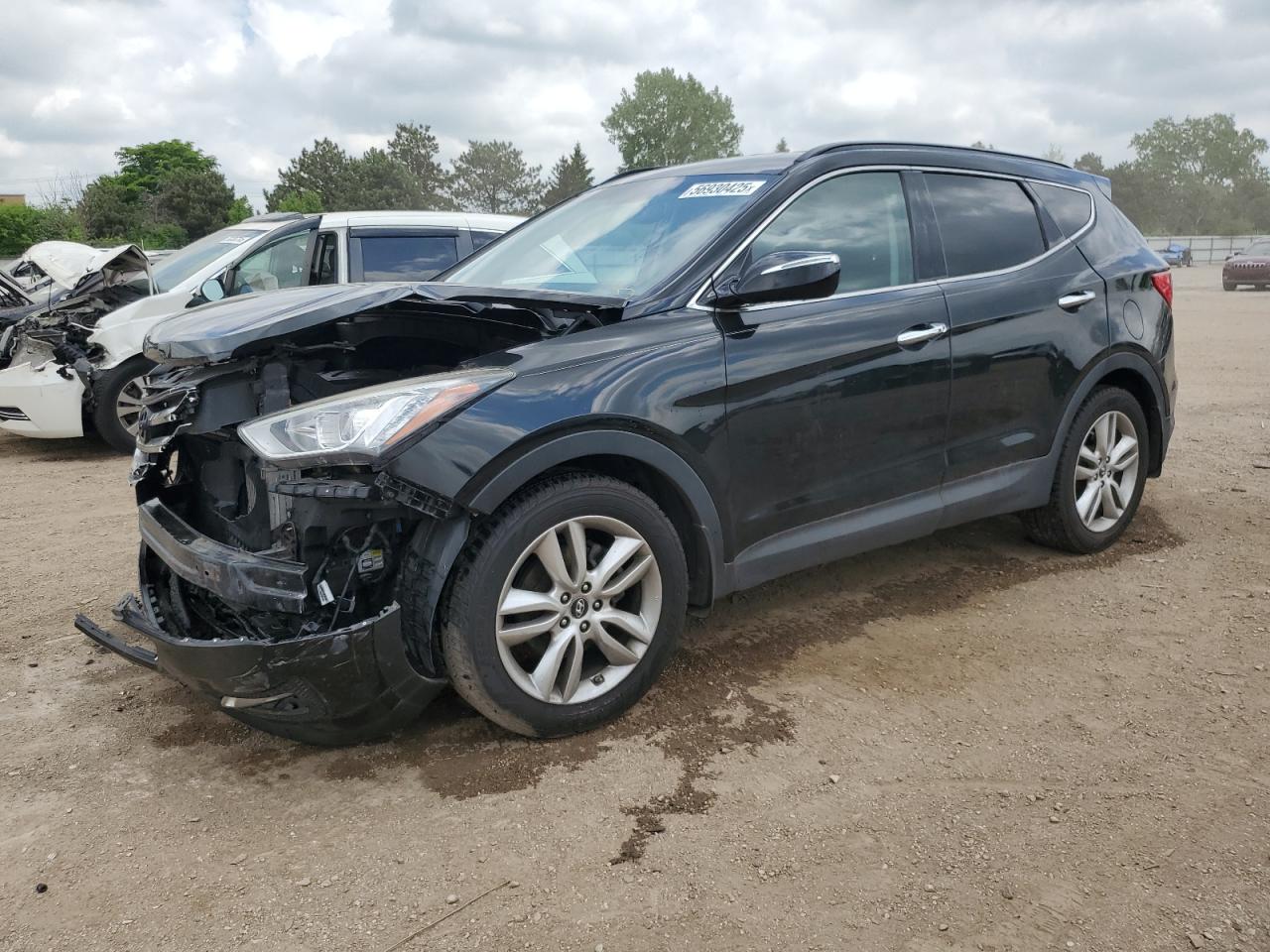 2014 Hyundai Santa Fe Sport продається в Elgin, IL - Front End