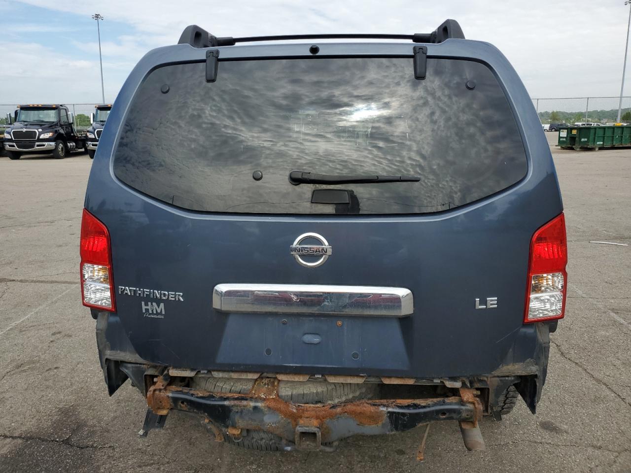 2007 Nissan Pathfinder Le VIN: 5N1AR18W67C644437 Lot: 55785325