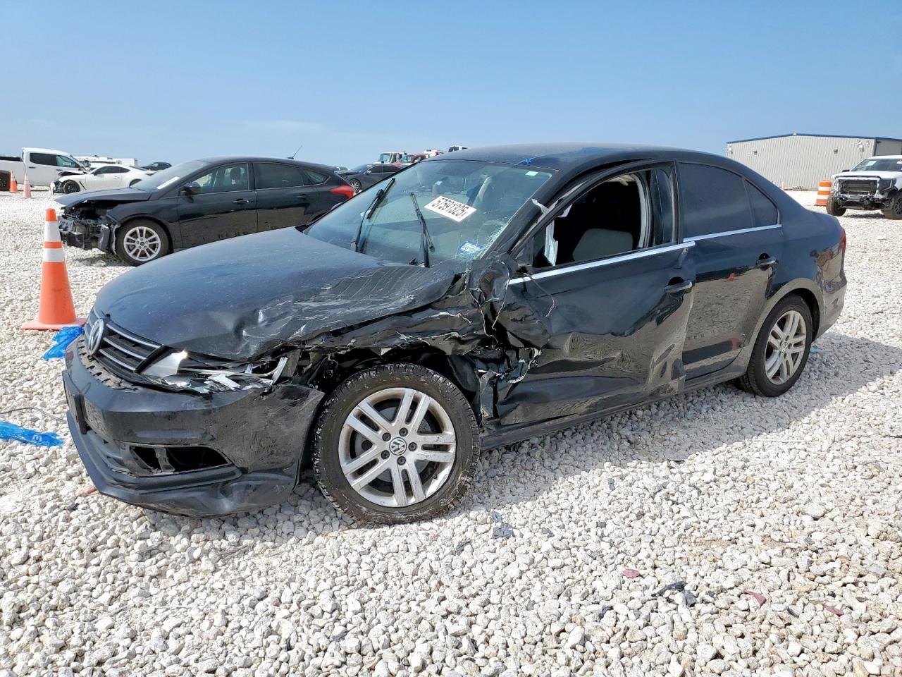 2017 Volkswagen Jetta S на продаже в Temple, TX - Front End