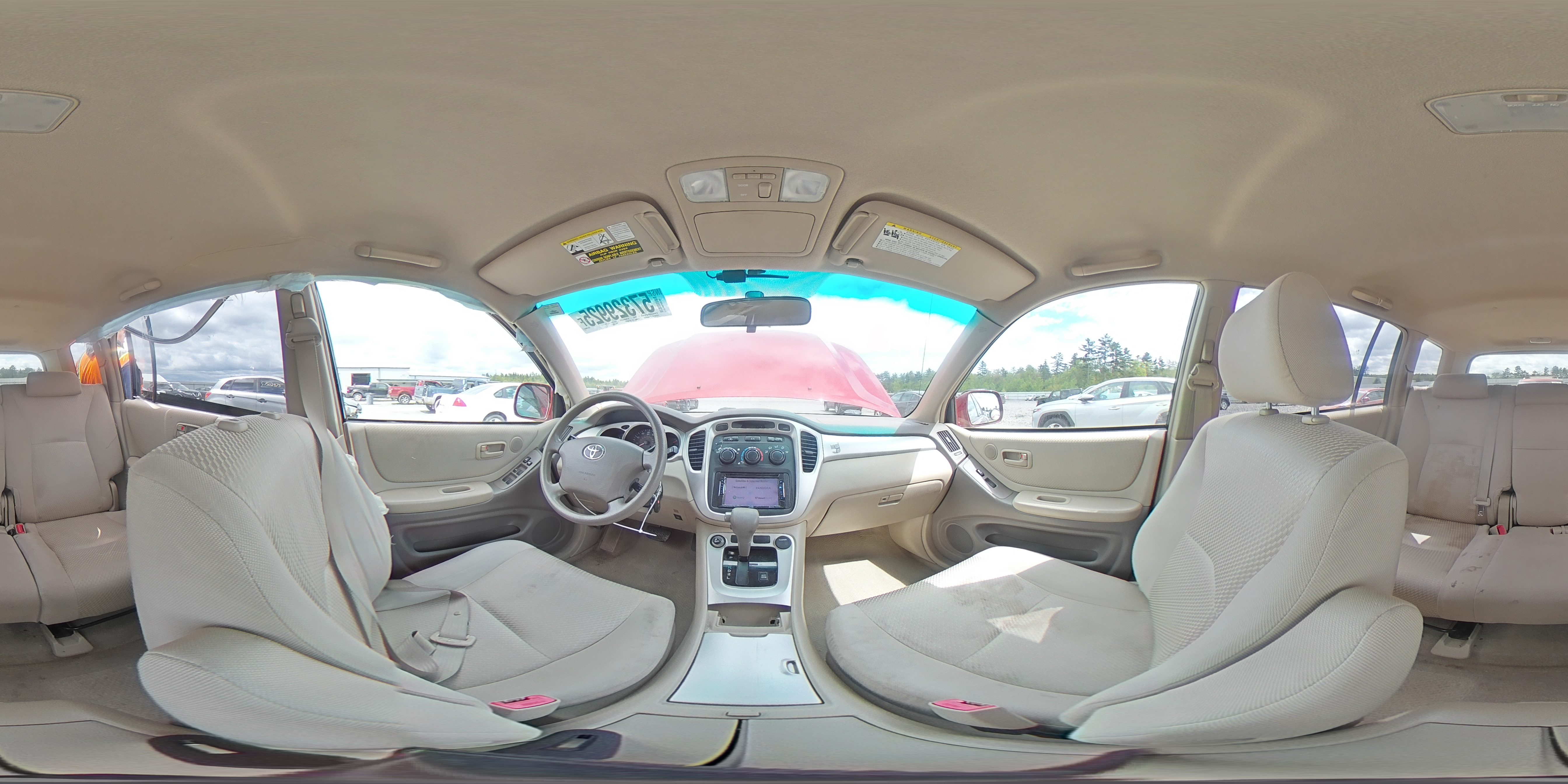 2007 Toyota Highlander VIN: JTEGD21A370168615 Lot: 57329925