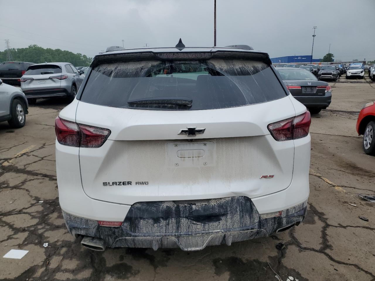 2022 Chevrolet Blazer Rs VIN: 3GNKBKRS8NS161593 Lot: 58979555