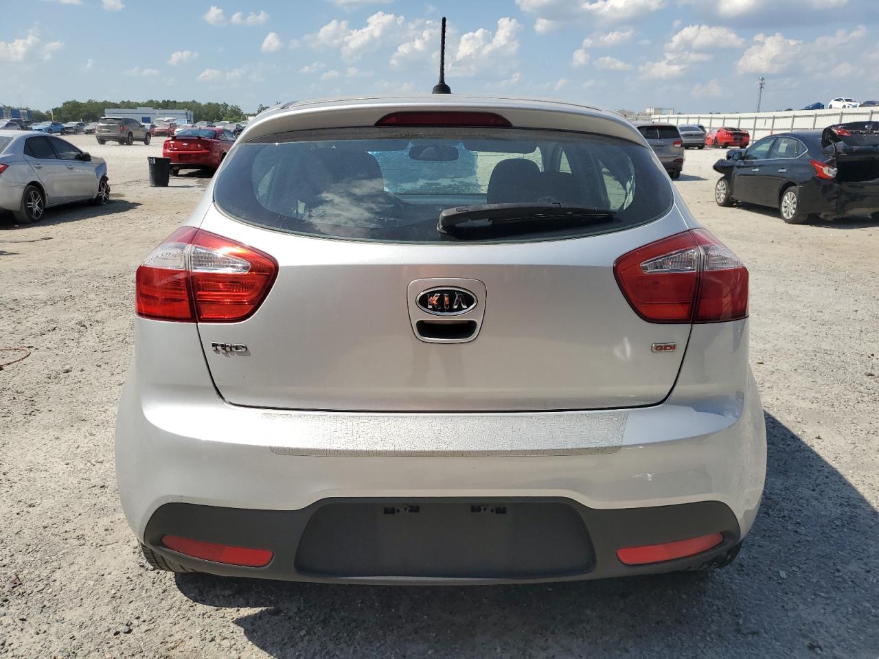 2013 Kia Rio Lx VIN: KNADM5A3XD6121209 Lot: 57662955
