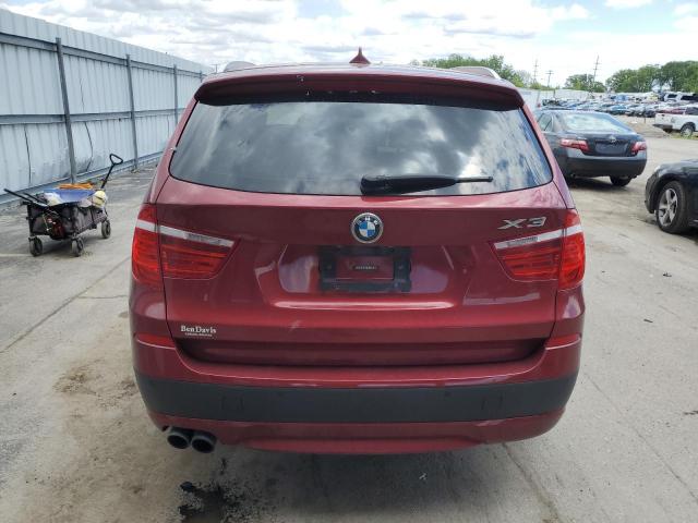 BMW X3 2014 Бургунди