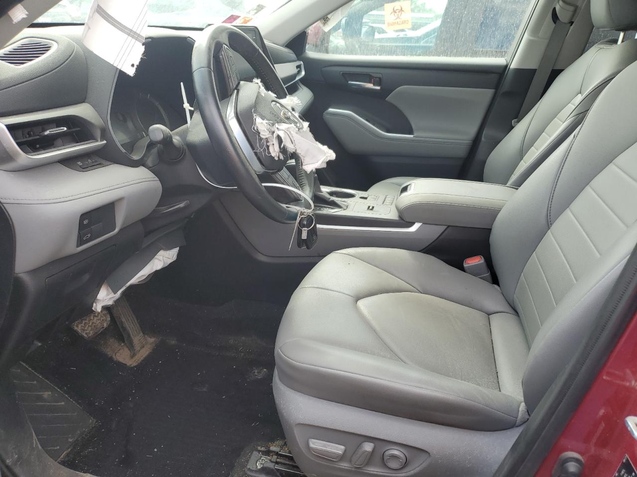 2021 Toyota Highlander Hybrid Xle VIN: 5TDGBRCH5MS063662 Lot: 55585035
