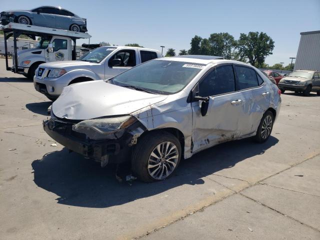  TOYOTA COROLLA 2018 Серебристый