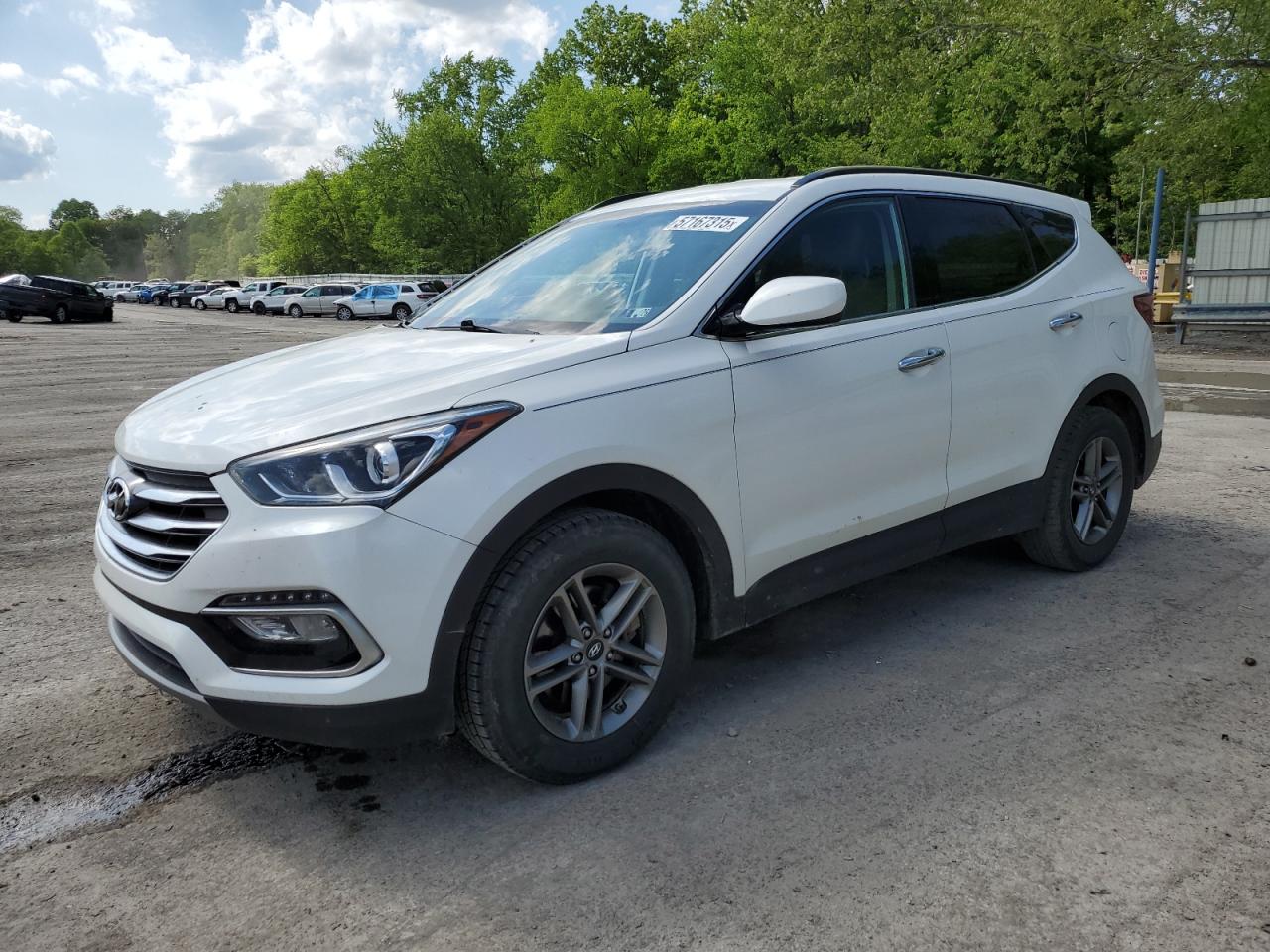 2017 Hyundai Santa Fe Sport    de vânzare în Ellwood City, PA - Front End