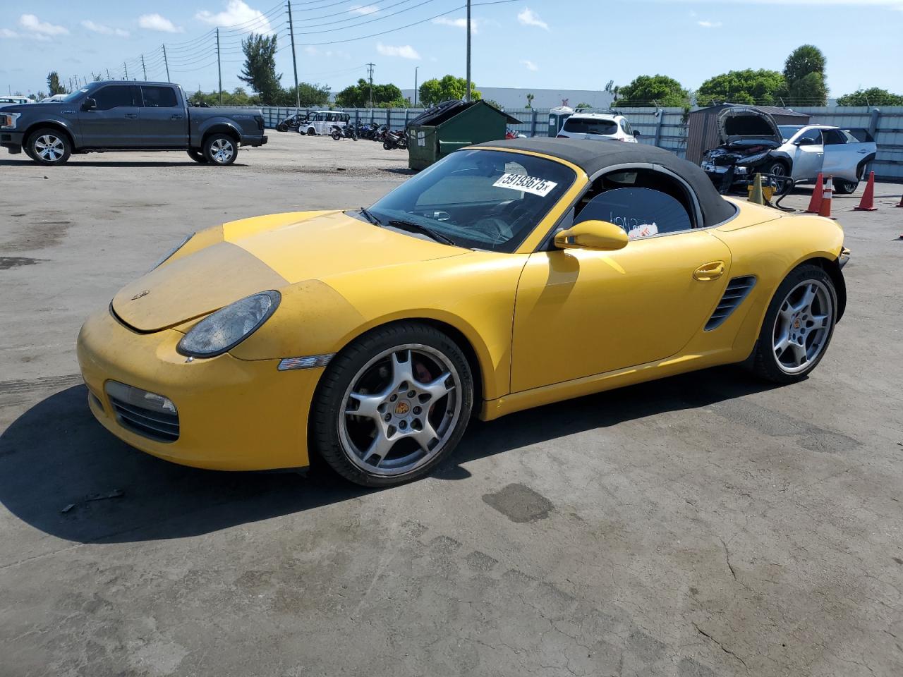 2005 Porsche Boxster S на продаже в Miami, FL - Rear End