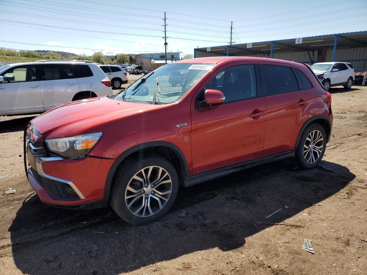 2018 Mitsubishi Outlander Sport Es იყიდება Colorado Springs-ში, CO - All Over