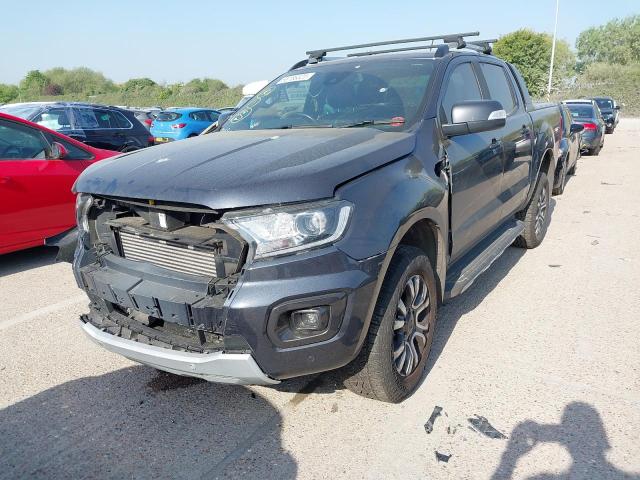 2021 FORD RANGER PICK UP DOUBLE CAB WILDTRAK 2.0 ECOBLUE 213 AUTO for sale at Copart SANDWICH