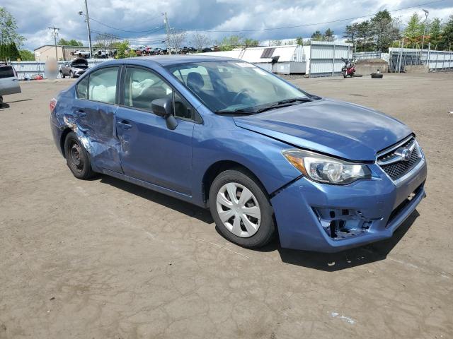 Sedans SUBARU IMPREZA 2015 Granatowy