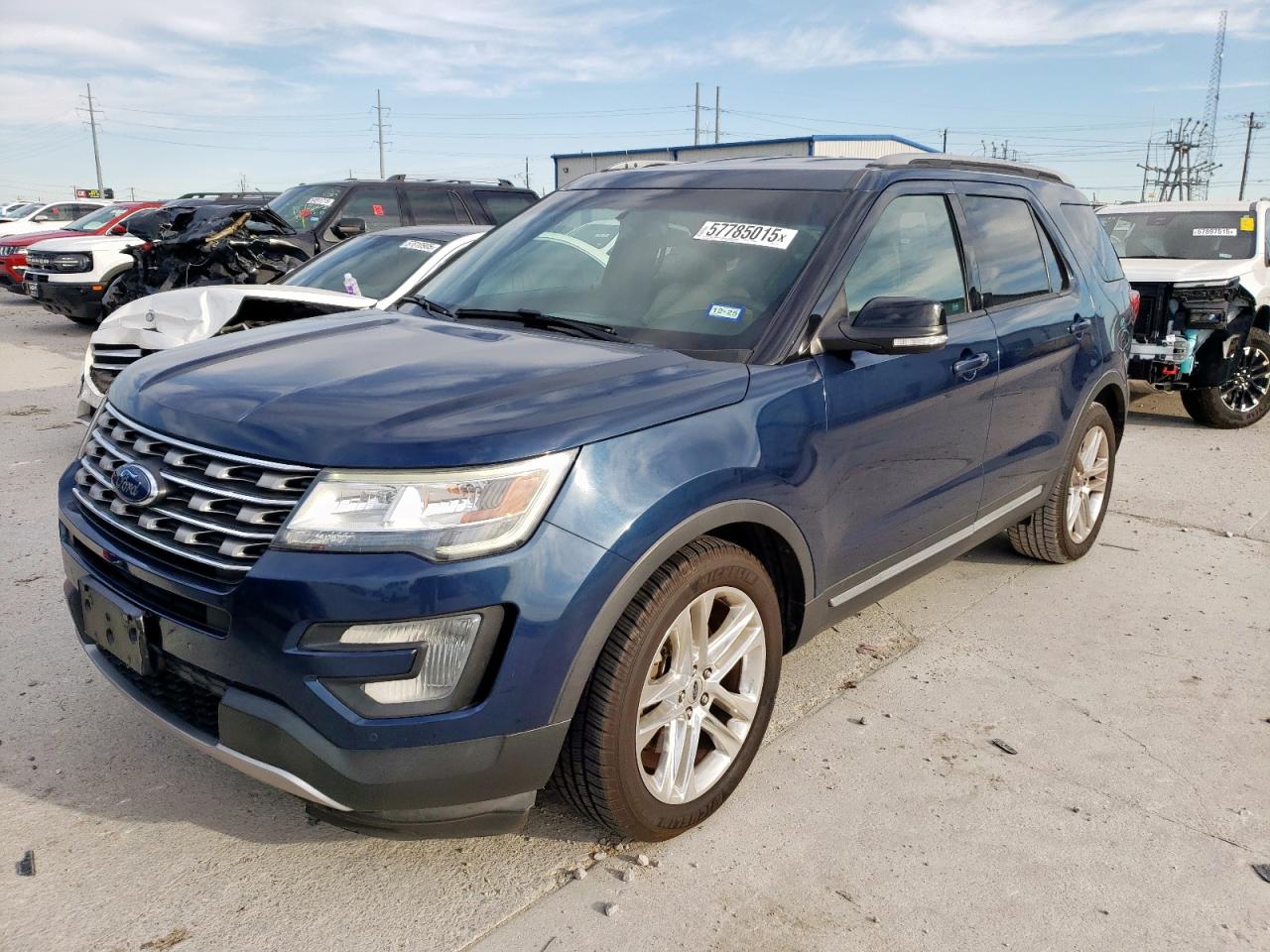 2017 Ford Explorer Xlt en Venta en Haslet, TX - Top/Roof
