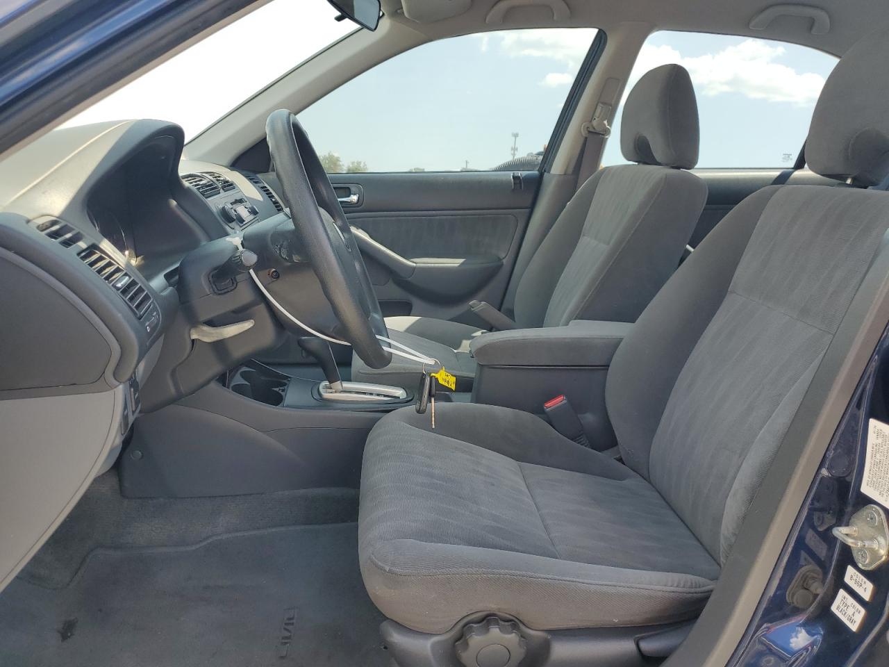 2004 Honda Civic Lx VIN: 2HGES16594H629543 Lot: 57022975