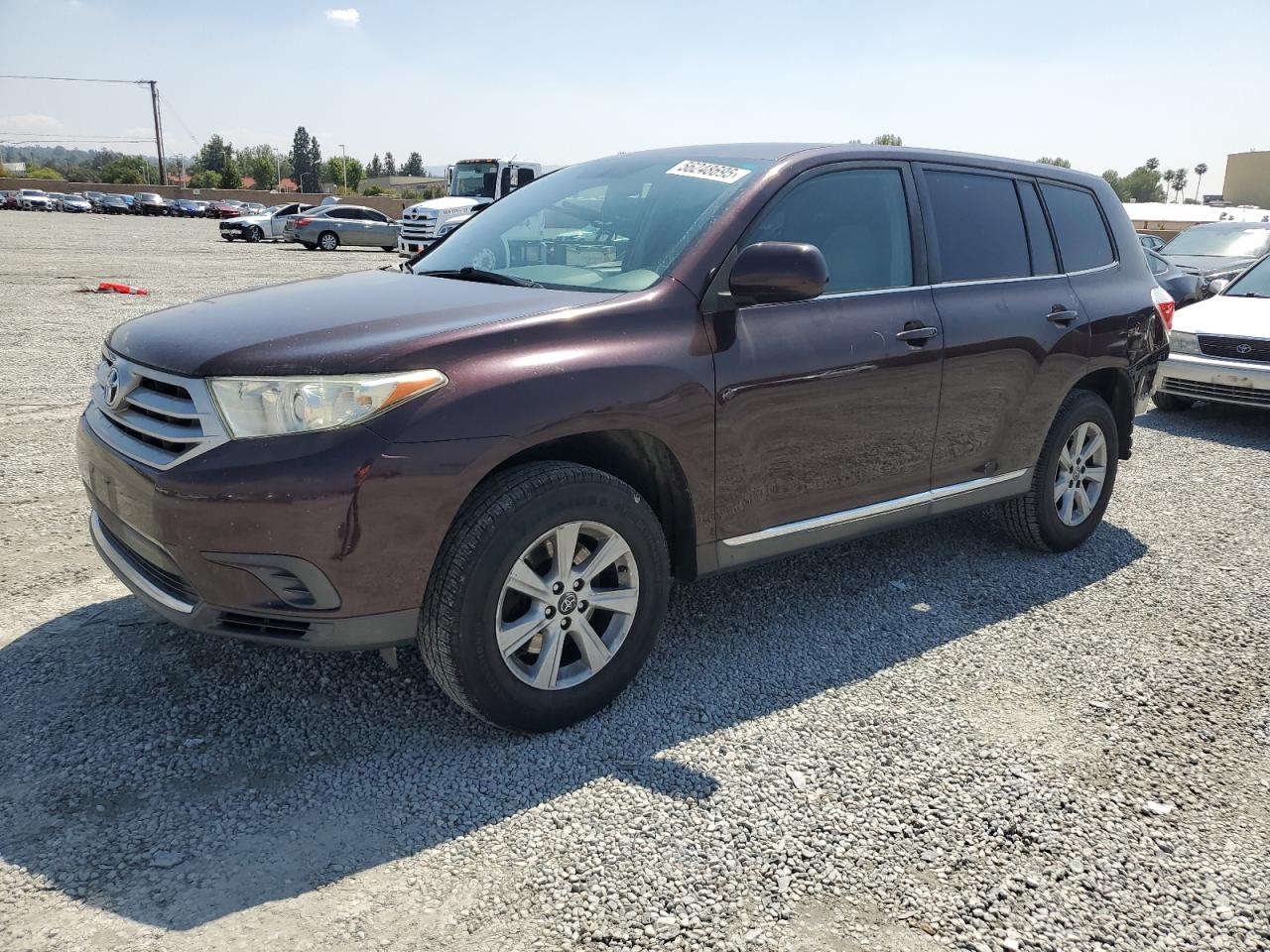 2013 Toyota Highlander Base на продаже в Mentone, CA - Rear End
