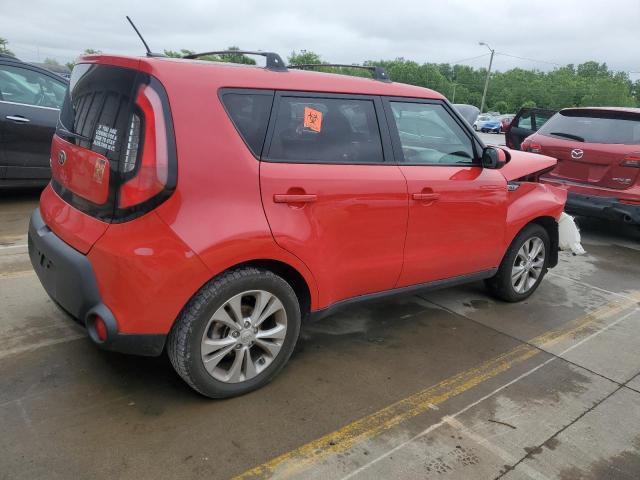  KIA SOUL 2015 Красный