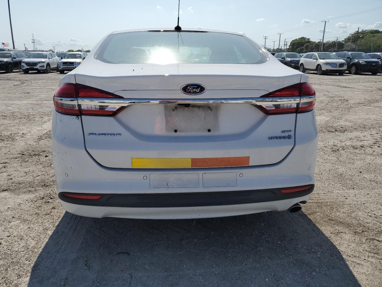 2018 Ford Fusion Se Hybrid VIN: 3FA6P0LU8JR278706 Lot: 54027735