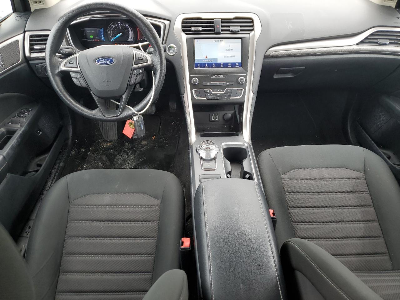 2019 Ford Fusion Se VIN: 3FA6P0LU2KR264012 Lot: 54030345