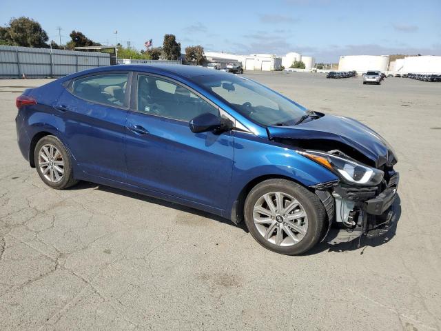  HYUNDAI ELANTRA 2016 Granatowy