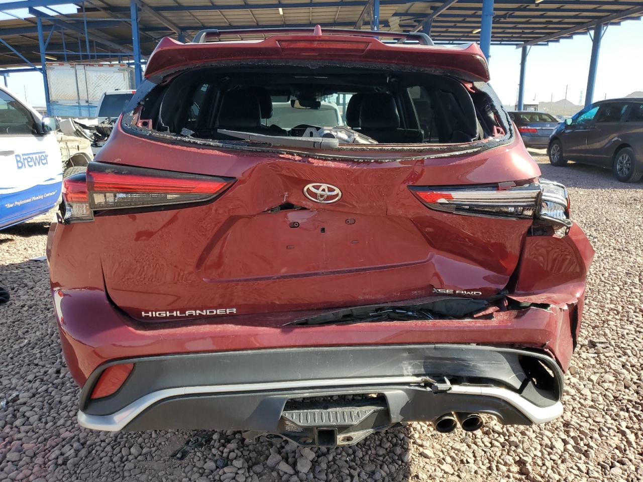 2021 Toyota Highlander Xse VIN: 5TDJZRBH0MS119686 Lot: 56765235