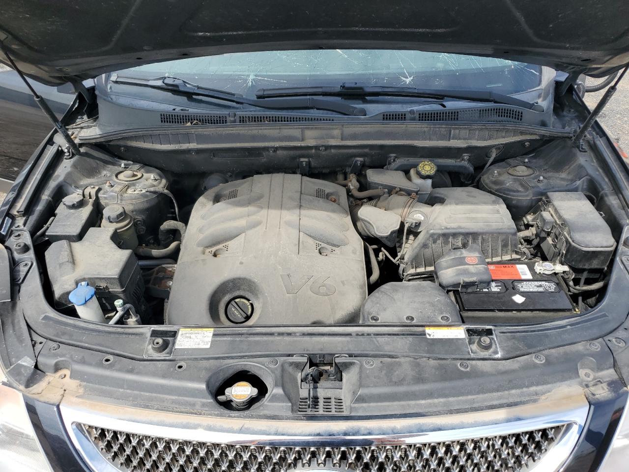 2008 Hyundai Veracruz Gls VIN: KM8NU73C68U076797 Lot: 55850895