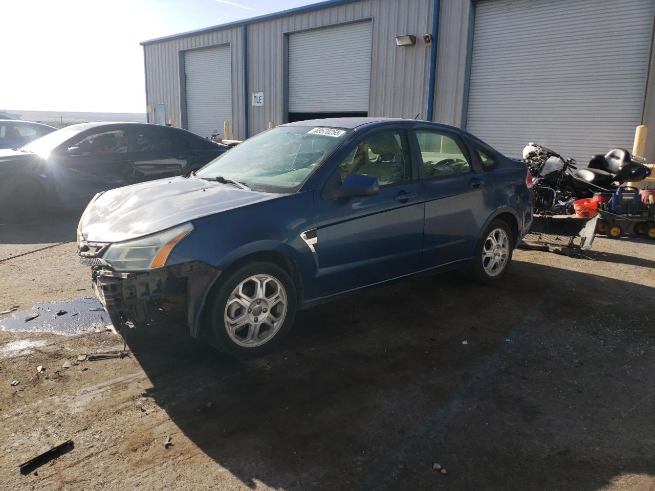 2008 Ford Focus Se იყიდება Albuquerque-ში, NM - Front End