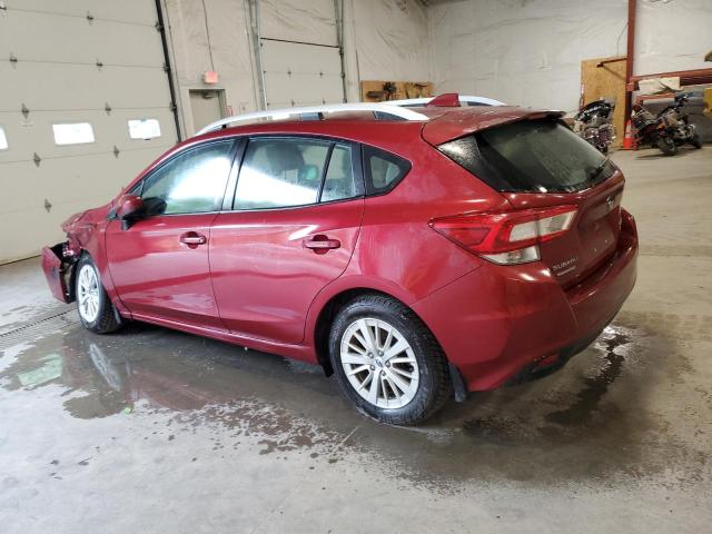  SUBARU IMPREZA 2017 Red
