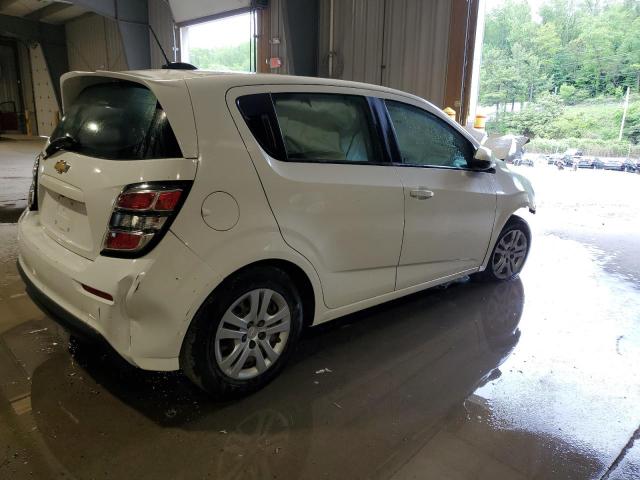  CHEVROLET SONIC 2017 White