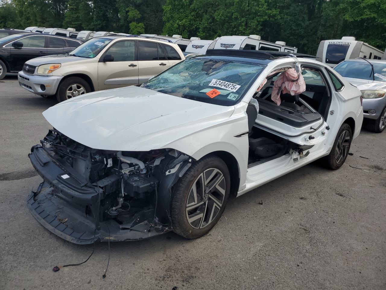 2024 Volkswagen Jetta Sel იყიდება Glassboro-ში, NJ - Front End