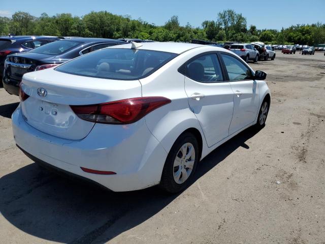  HYUNDAI ELANTRA 2016 White